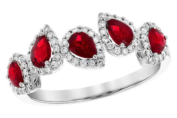 G318-29788: LDS RG .90 TW RUBY 1.14 TGW