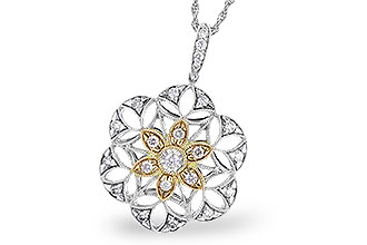 G318-33406: NECKLACE .25 TW