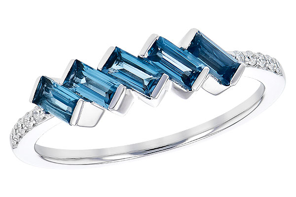 G318-36152: LDS RG .75 LONDON BLUE TOPAZ .82 TGW
