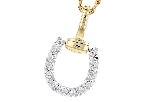 G319-18879: NECKLACE .32 TW