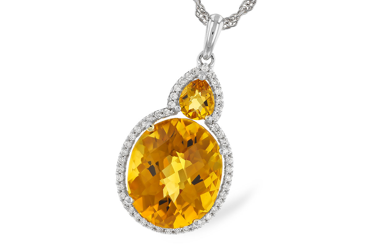 G319-23406: NECK 5.70 TW CITRINE 5.85 TGW (13x11 OVAL)