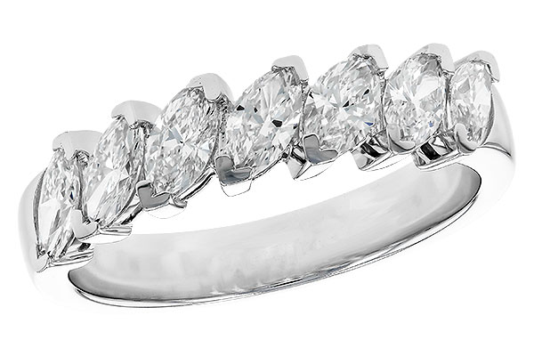 G320-09779: LDS DIA WED RG 1.00 TW (7 MARQUISE)