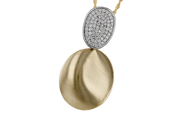G320-10715: NECKLACE .33 TW