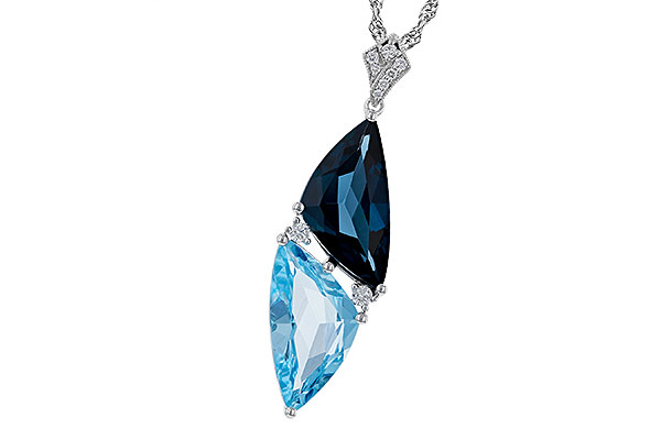 G320-11597: NECK 6.87 BLUE TOPAZ 6.97 TGW
