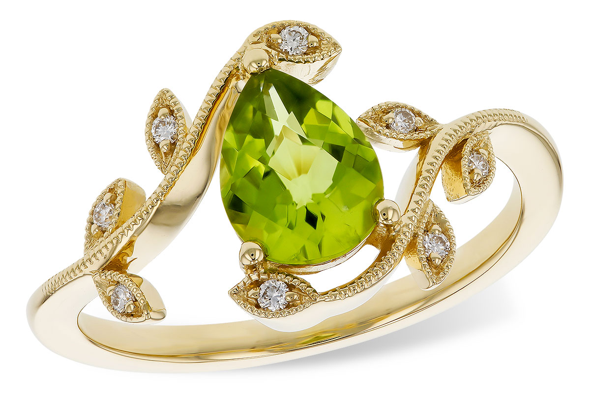 G320-11615: LDS RG 1.16 PERIDOT 1.22 TGW (8x6MM PER)