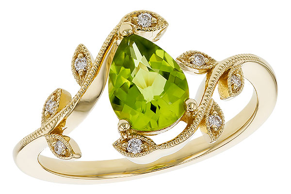 G320-11615: LDS RG 1.16 PERIDOT 1.22 TGW (8x6MM PER)