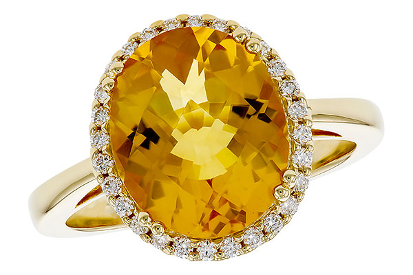 G320-12515: LDS RG 3.85 CITRINE 4.05 TGW (12x10MM OV)