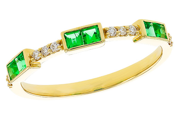 G320-14343: LDS WED RG .23 TW EMERALD .30 TGW
