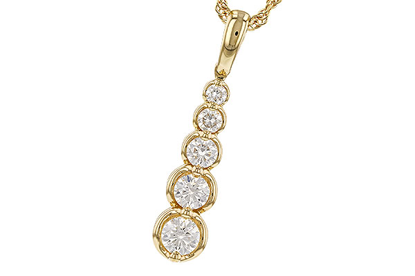 G320-15224: NECKLACE .50 TW