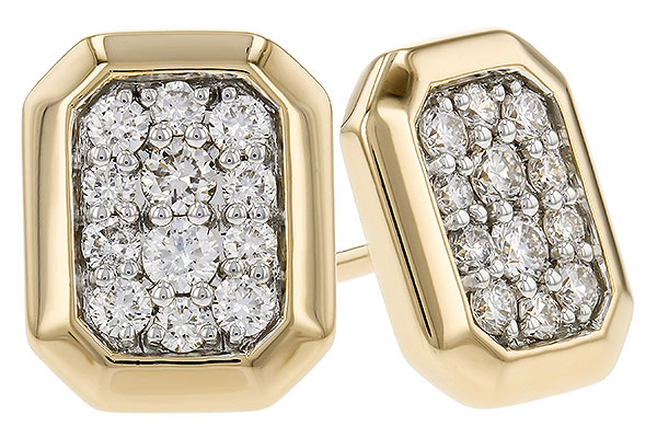 G320-16115: EARRINGS .38 TW