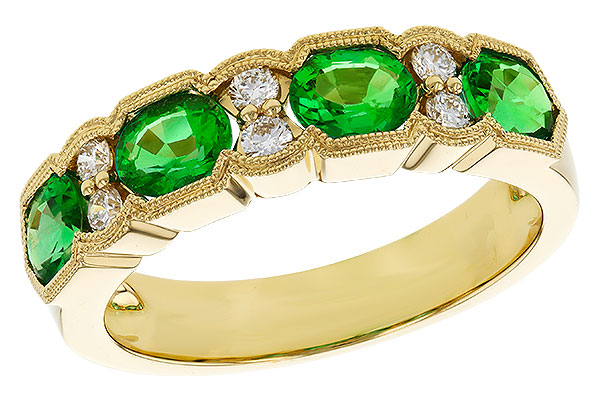 G320-17070: LDS WED RG 1.20 EMERALD 1.38 TGW (5x4MM EMER)