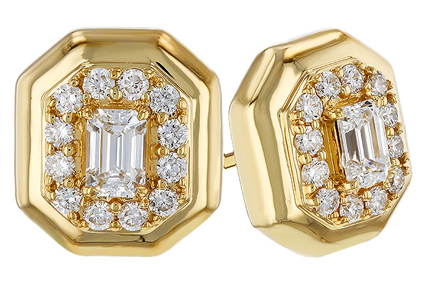 G320-17997: EARRINGS .30 TW E.C. .56 TW