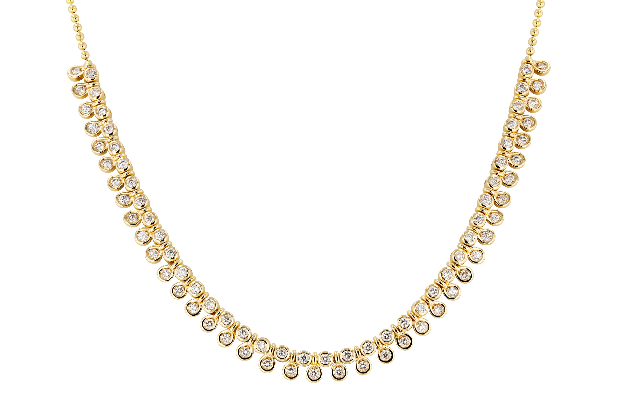 G321-02470: NECKLACE 1.50 TW (17")
