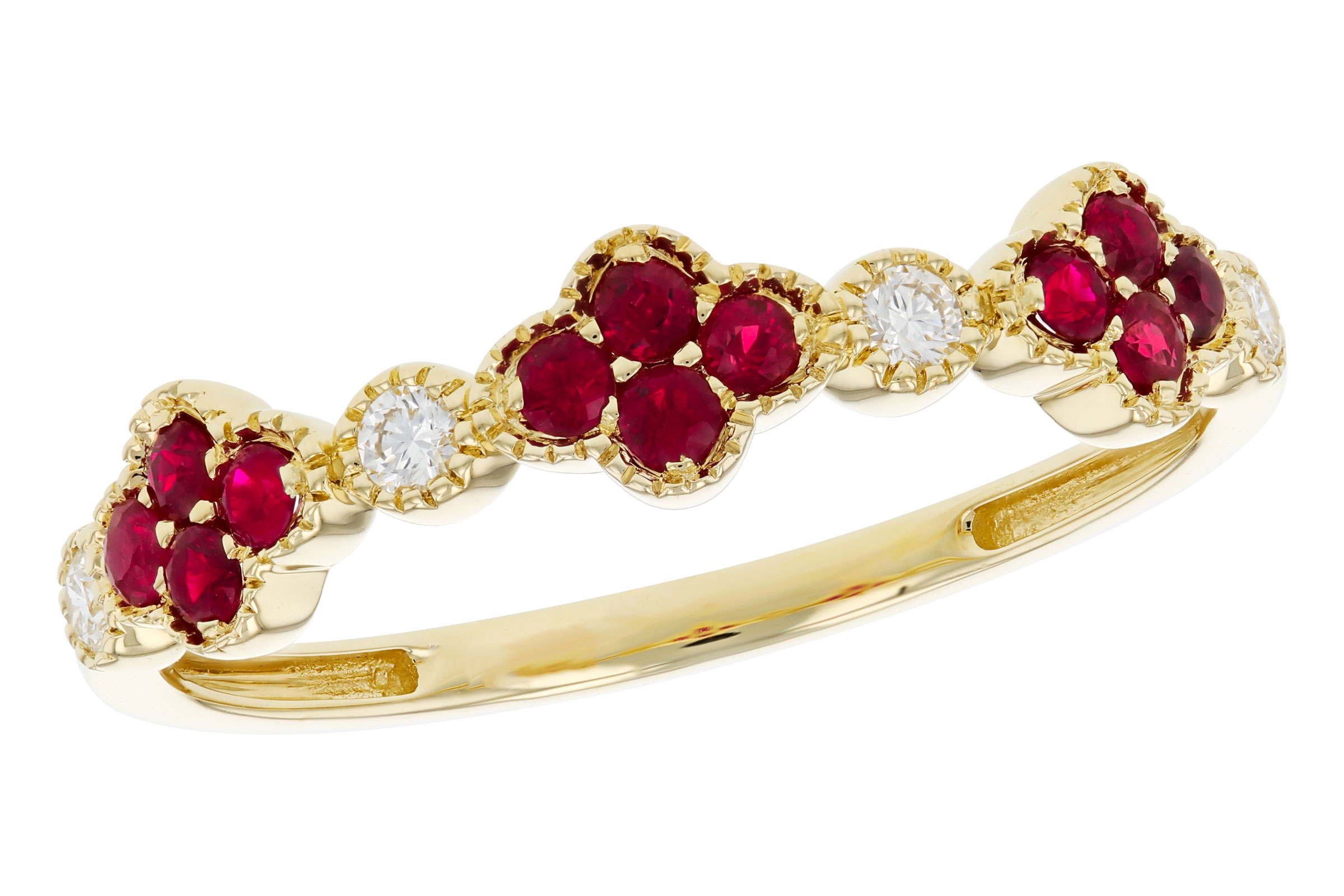 G321-03388: LDS WED RG .22 TW RUBY .30 TGW