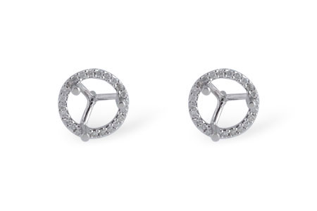 H230-10679: SEMI DIA EARR .19 TW (HOLDS 1.00 EACH)