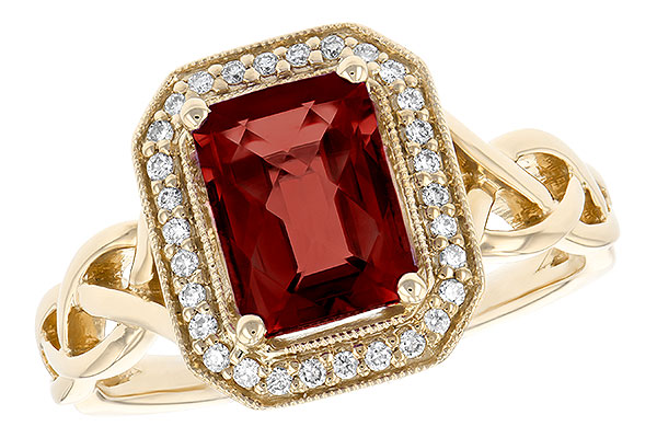 H232-85206: LDS RG 1.89 GARNET 2.00 TGW