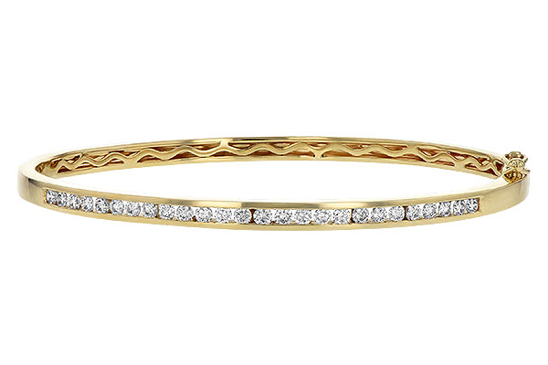 H234-68861: BANGLE BRACELET 1.00 TW
