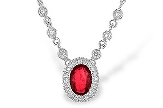 H235-61561: NECK .70 RUBY .94 TGW (17")