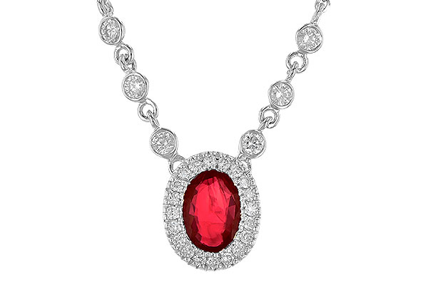 H235-61561: NECK .70 RUBY .94 TGW (17")