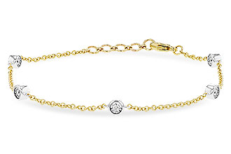 H318-35197: BRACELET .25 TW