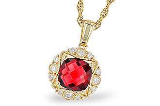 H319-20679: NECK 1.70 GARNET 1.85 TGW