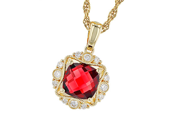 H319-20679: NECK 1.70 GARNET 1.85 TGW