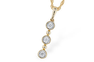 H319-21606: NECKLACE .08 TW