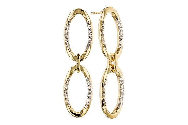 H319-23415: EARRING .37 TW