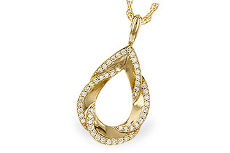 H319-24315: NECKLACE .25 TW
