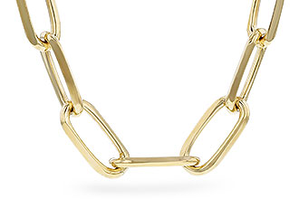 H319-24352: PAPERCLIP XL (5.20MM, 14KT, 18IN, LOBSTER CLASP)