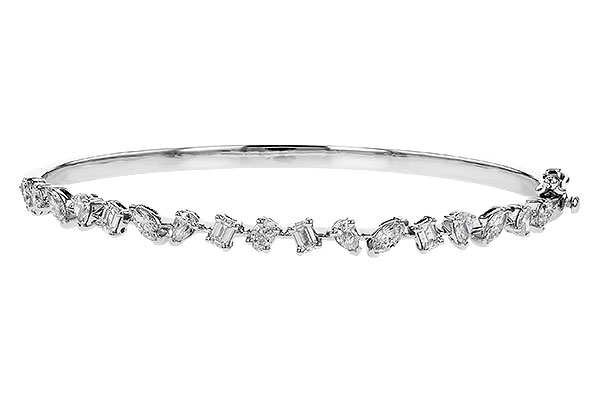 H319-26170: BANGLE 1.70 TW FANCY CUT DIAS