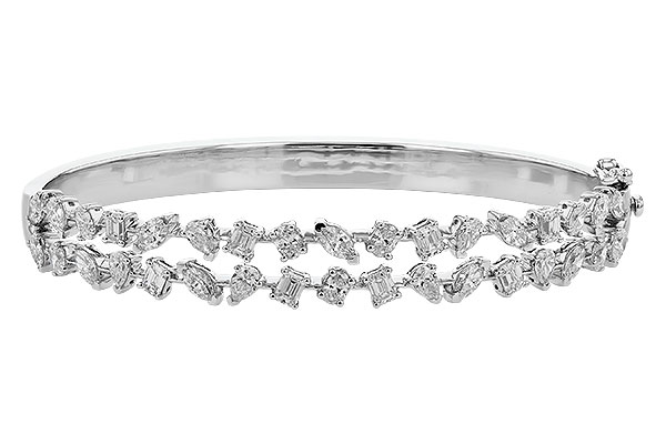 H319-26179: BANGLE 3.50 TW FANCY CUT DIAS