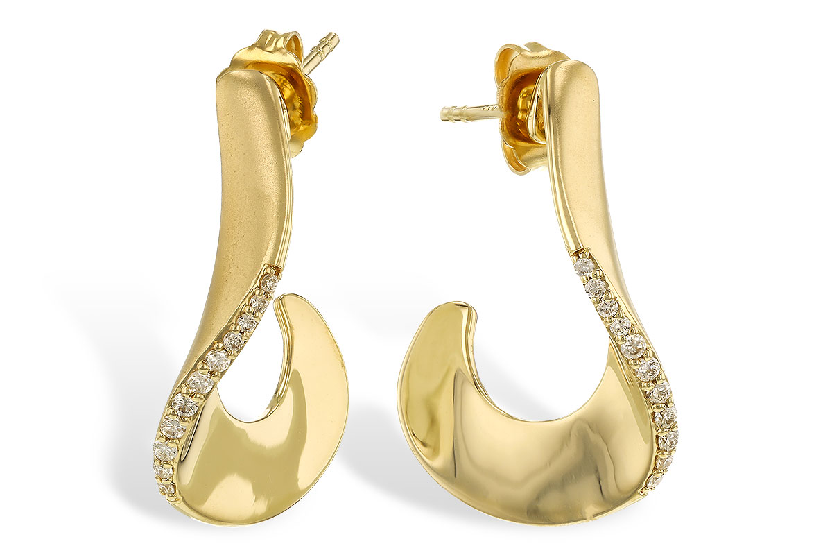 H320-09770: EARRINGS .14 TW