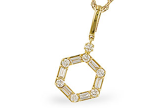 H320-09815: NECKLACE .14 BAG .35 TW
