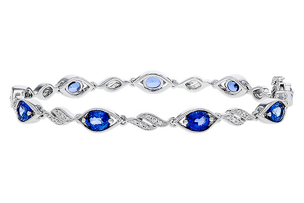H320-11633: BRACELET 4.02 SAPPHIRE 4.26 TGW (7")
