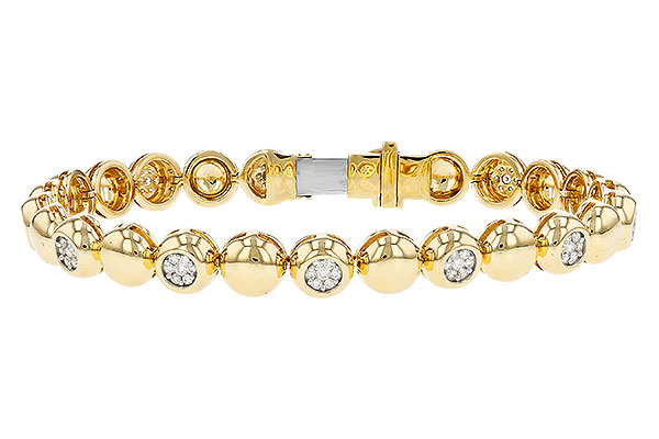 H320-14352: BRACELET .64 TW (7")