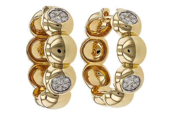 H320-14361: EARRINGS .20 TW