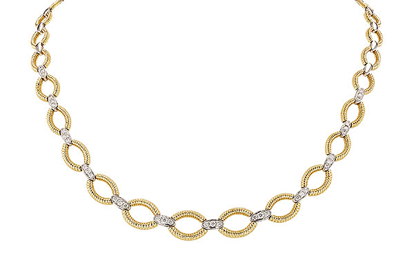 H320-15215: NECKLACE .75 TW (17")