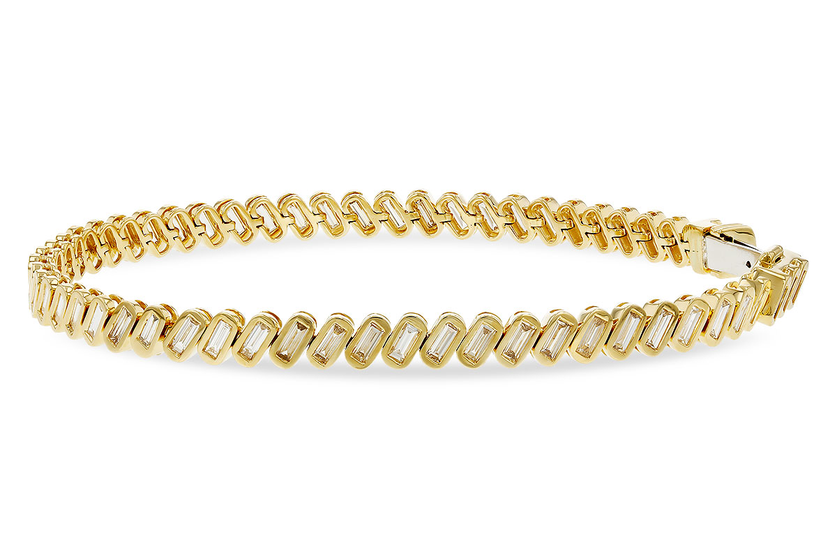 H320-16152: BRACELET 2.05 TW BAGUETTE (7")