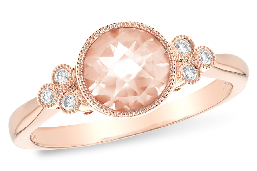 K233-77033: LDS RG 1.00 MORGANITE 1.07 TGW