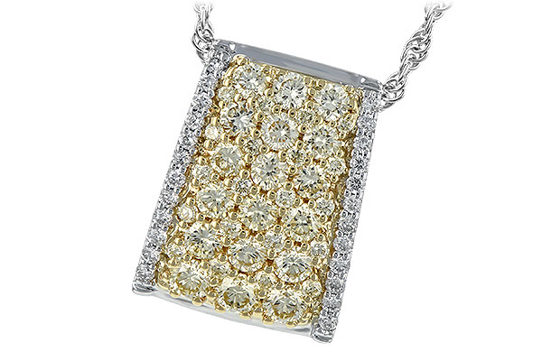 K234-66133: NECK .95 YELLOW DIAS 1.09 TW