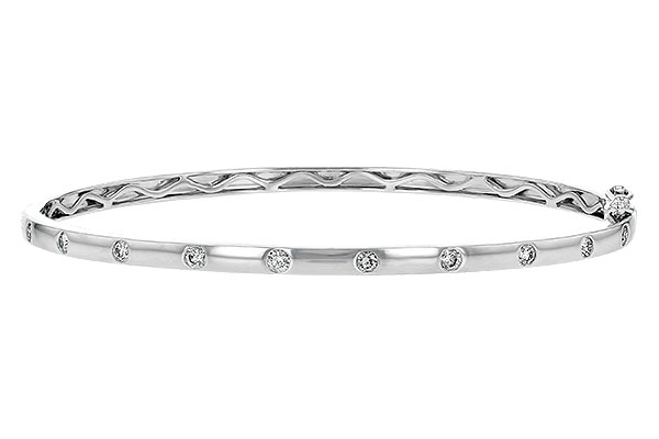 K234-68861: BANGLE BRACELET .40 TW