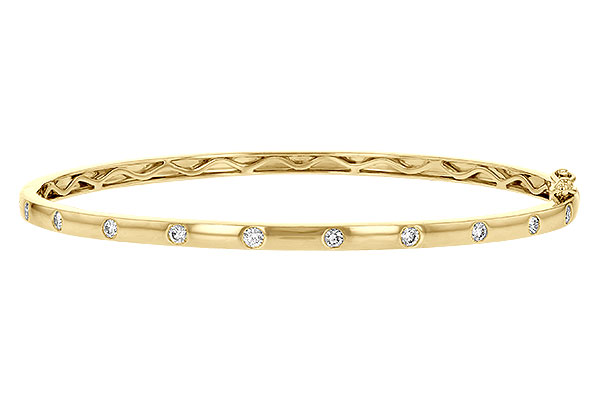 K234-68861: BANGLE BRACELET .40 TW
