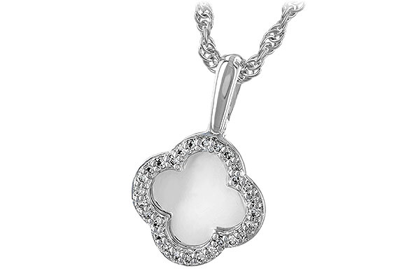 K234-72479: NECKLACE .08 TW