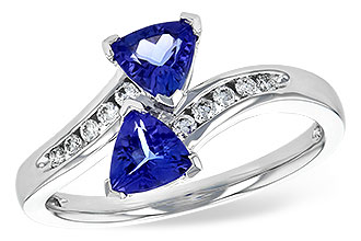 K235-55270: LDS RG .77 TW TANZANITE .90 TGW