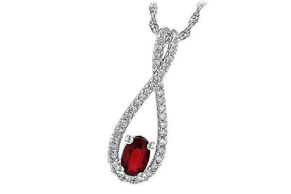 K235-57033: NECK .50 RUBY .74 TGW