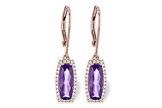 K235-60670: EARR 1.60 AMETHYST 1.78 TGW