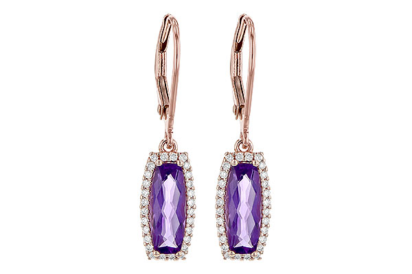 K235-60670: EARR 1.60 AMETHYST 1.78 TGW
