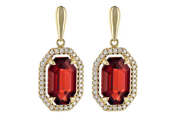 K235-60697: EARR 3.30 TW GARNET 3.49 TGW