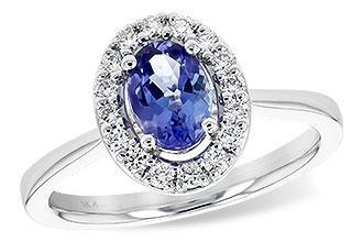 K235-61615: LDS RG .73 TANZANITE .97 TGW